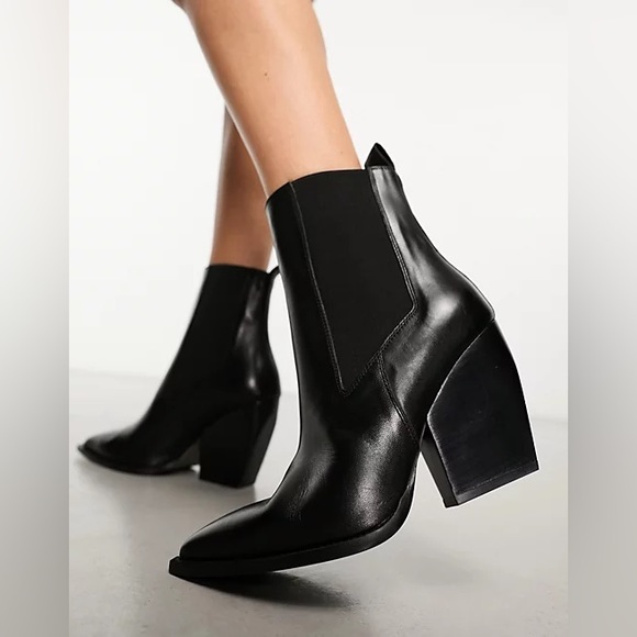 All Saints Ria Pointed Toe Leather Boots | 41 (US 11) - Picture 14 of 14